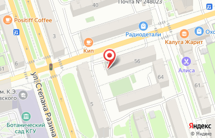 Стоматология Диадент на Тульской улице на карте