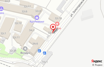 Терминал ПСКБ Банк на улице Золоторожский Вал на карте