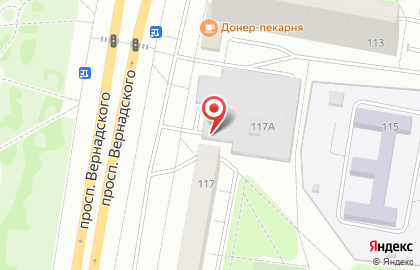 Гаражный кооператив Тропарёво-1 на карте