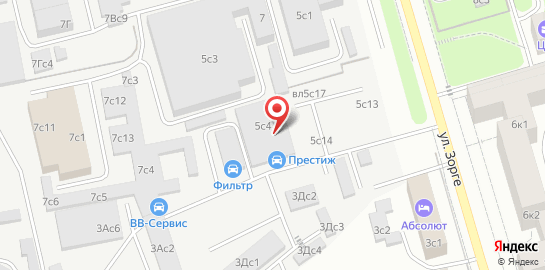 Автотехцентр Престиж на карте