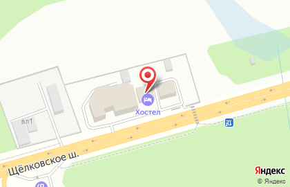 Хостел в Москве на карте