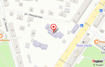 Стоматологическая фирма Триадент плюс в Светлом на карте