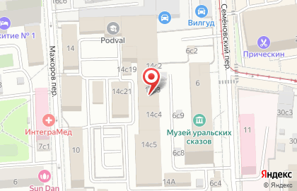 Наркологическая клиника «РевивалМед» на карте