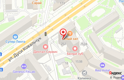 Магазин Швейный клуб на улице Дуси Ковальчук на карте