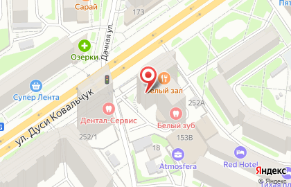 Интернет-магазин бытовой техники и электроники Техносиб на улице Дуси Ковальчук на карте