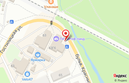 Ресторан-кафе национальной кухни Сумах в Петергофе на карте