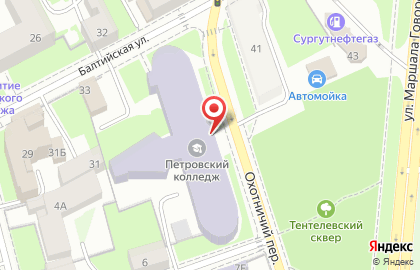 Петровский колледж - Главный корпус на карте
