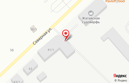 Продуктовый магазин Речник на Северной улице на карте