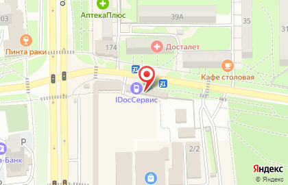 Пивная округ на карте
