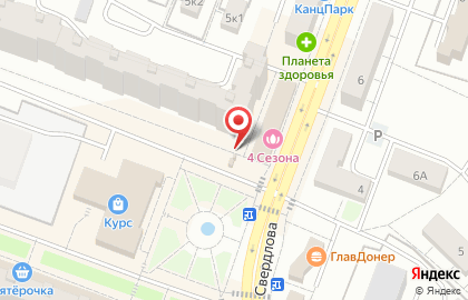 Киоск печатной продукции в Москве на карте