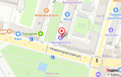 Салон красоты и центр обучения Татиус на карте