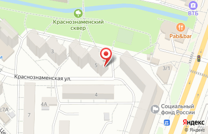 Межрайонный Щёлковский водоканал на Краснознаменской улице на карте
