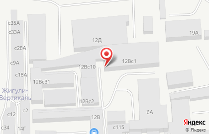 Теплая автостоянка в Якутске на карте