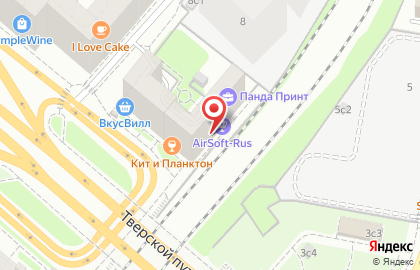 Компания AirSoft-RUS на Ленинградском проспекте на карте