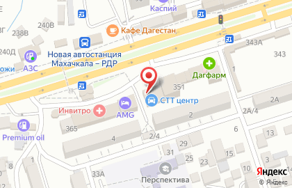 Кабинет автострахования на проспекте Али-Гаджи Акушинского на карте