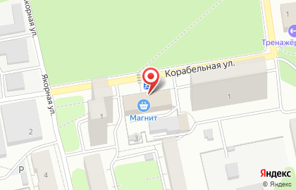 Мини-маркет Мини-маркет на Корабельной улице на карте