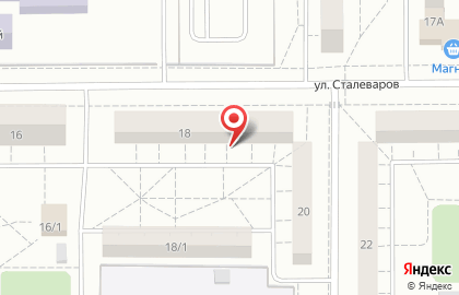 Блюз на улице Сталеваров на карте