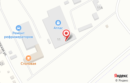Грузовая автостоянка Бриг-Логистик на карте