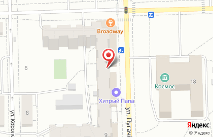 Магазин 6 соток на улице Пугачёва на карте