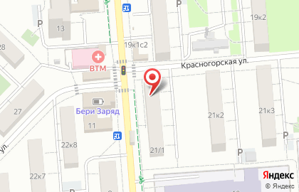 Почта России в Москве на карте