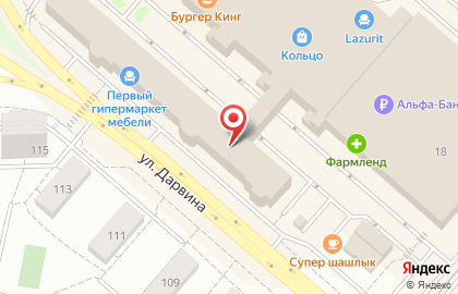 Мебельный салон ТриЯ в Советском районе на карте