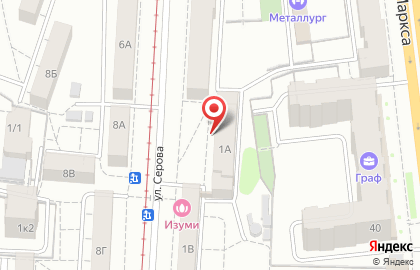 Студия 17 в Ленинском районе на карте