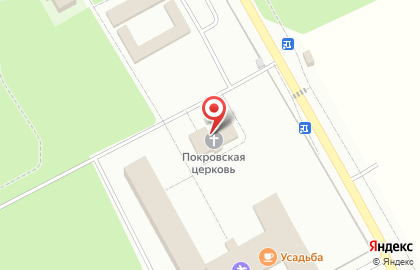 Церковь Покрова Пресвятой Богородицы в Валуево на карте