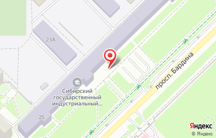 Центр государственного тестирования иностранных граждан по русскому языку СибГИУ на карте