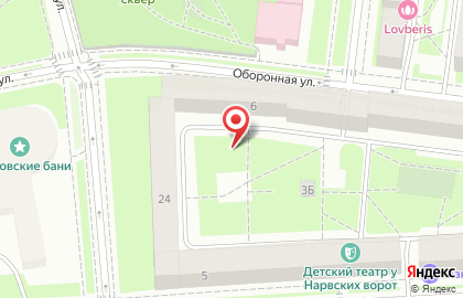 Русские Деликатесы на Оборонной улице на карте