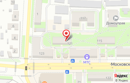 Магазин Все в шоколаде на Московской улице на карте