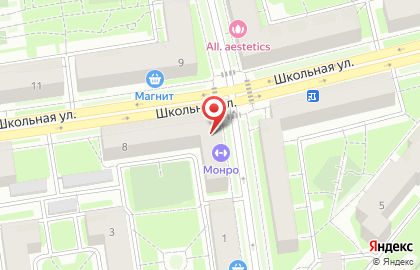 Гостиница для кошек КотоФея на Школьной улице на карте