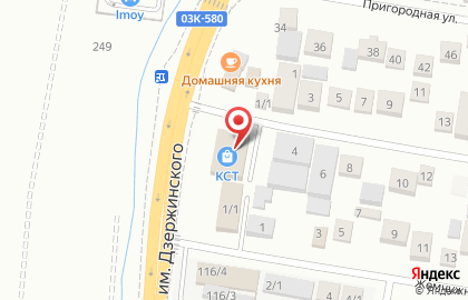 Торгово-производственная фирма КубаньСтеклоТара на Дзержинского на карте