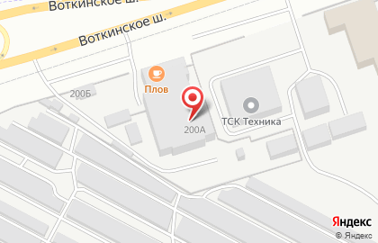 Comod на Воткинском шоссе на карте