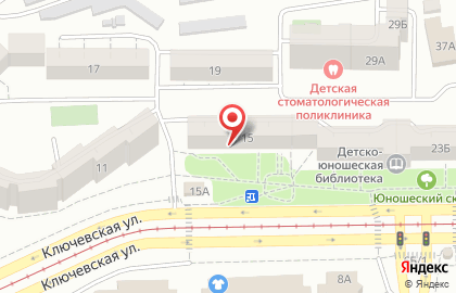 Автошкола Форсаж в Октябрьском районе на карте