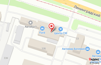 Дилерский центр Lada Автомир на Ленинградском проспекте на карте