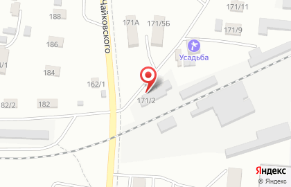 Автосервис Авто-Тайм на улице Чайковского на карте