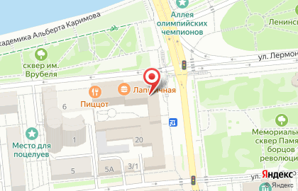 Ортопедический салон ОРТЕКА на улице Ленина на карте