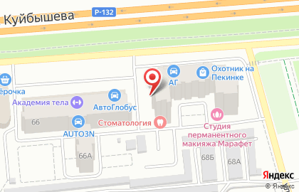 Магазин автотоваров АвтоПлюс во Владимире на карте