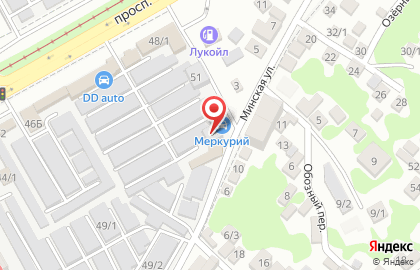 Магазин автозапчастей БЕЛКА-МАРКЕТ на Минской улице на карте