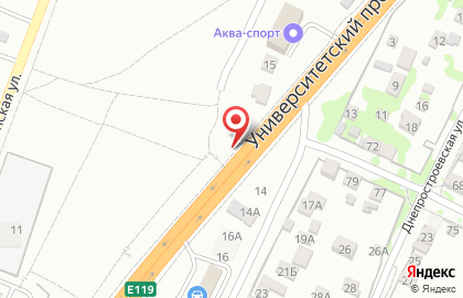 Билборды (6х3 м) от РА Экспресс-Сити в Советском районе на карте