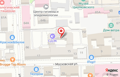 Интернет-магазин автозапчастей Autogarag.com на Московской улице на карте