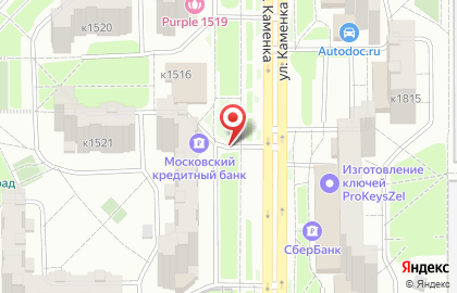 Айсберри в Тверском районе на карте