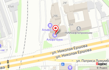 Туроператор Region на улице Николая Ершова на карте