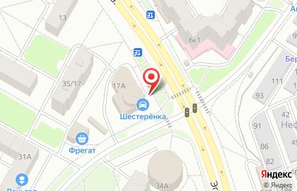 Супермаркет Магнит на Эгерском бульваре на карте