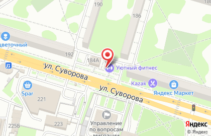 Школа ногтевого дизайна Екатерины Мирошниченко E.Mi на улице Суворова на карте