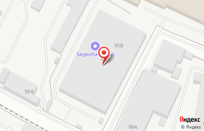 Сегежская упаковка на карте