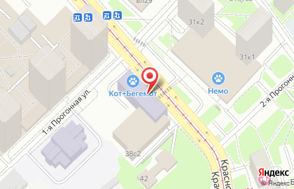 Магазин Красное & Белое в Москве на карте
