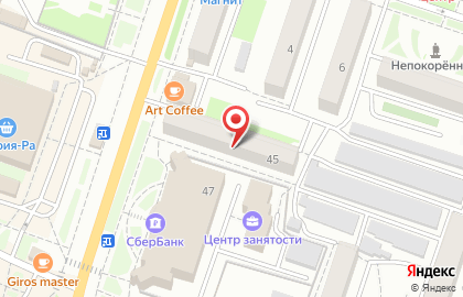 Страховая медицинская компания СМК Ресо-Мед на проспекте Ленина на карте
