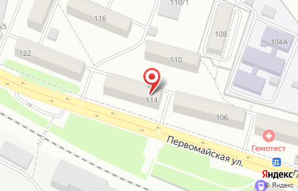 Распродажа, ИП Петухова Т.А. на Первомайской улице на карте