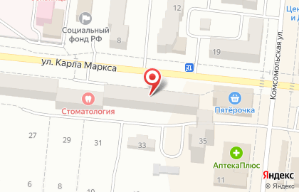 Ортопедический салон Саламат на улице Карла Маркса на карте